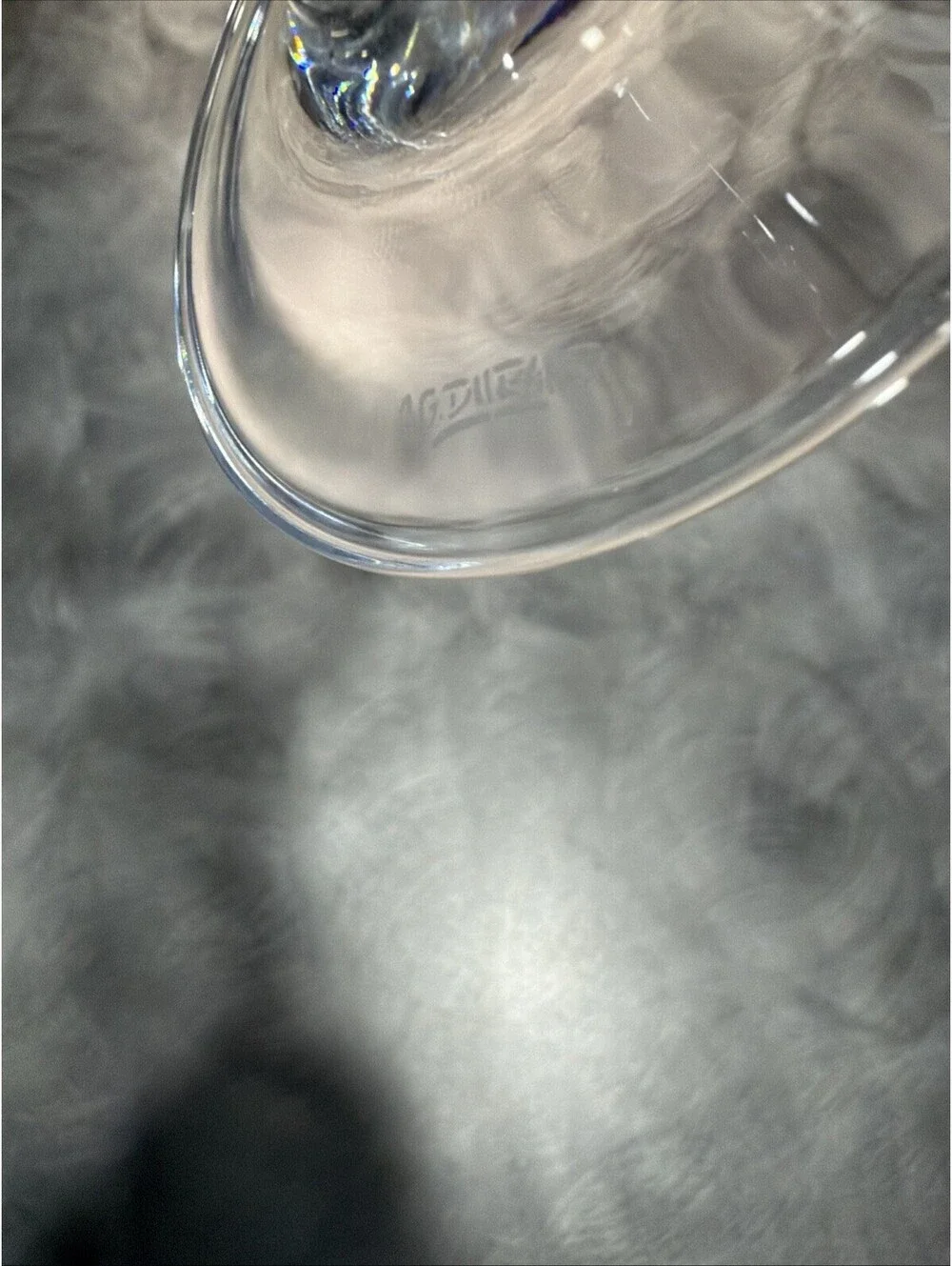 1 BYZANCE BY CRISTAL D ARQUES J G DURAND WHITE WINE GLASS 7 5/8